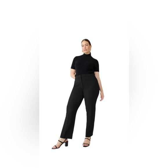 J crew katie pant plus size 24 NWTS fully lined straight leg - Picture 2 of 12